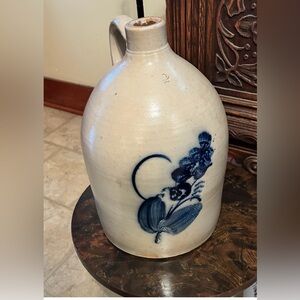 SOLD-F. B. Norton & Co. Worcester, MA 2 Gallon Salt Glazed Stoneware Jug